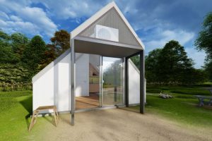 Parterowy domek letniskowy promet 20m2